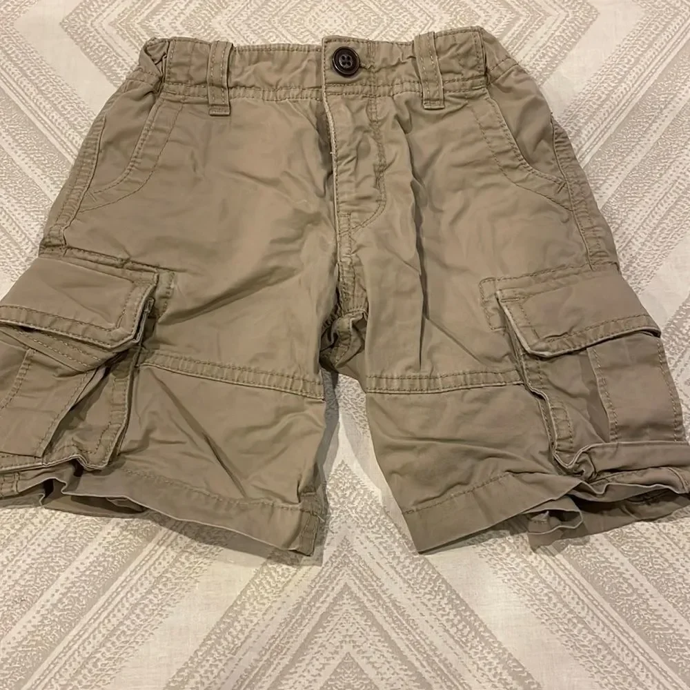 Baby Gap Boys Khaki Cargo Shorts
